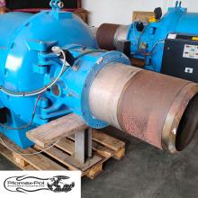 Palnik gazowy przemysłowy 7,5 MW – komplet ze sterowaniem