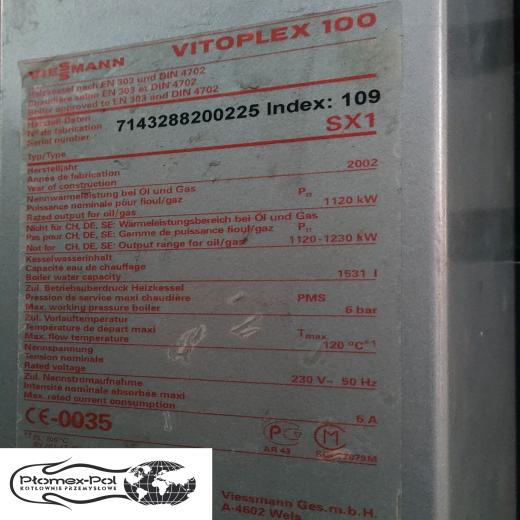 Kotły Viessmann 1120–1400 kW – olej opałowy i gaz | Sprzedaż