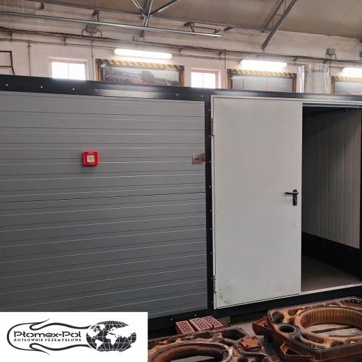 Mobilna Kotłownia Kontenerowa 450kW - Wynajem