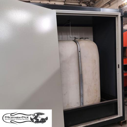 Mobilna Kotłownia Kontenerowa 450kW - Wynajem