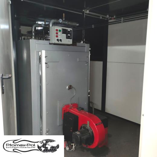 Mobilna Kotłownia Kontenerowa 450kW - Wynajem