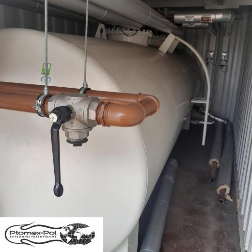 Mobilna stacja paliwowa 10 000 l w kontenerze 20HC