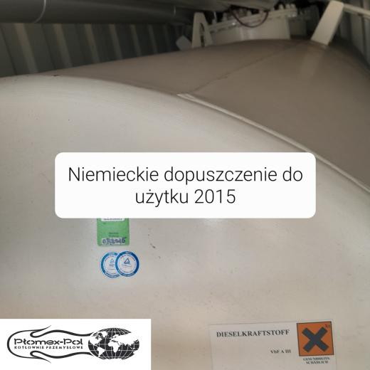 Mobilna stacja paliwowa 10 000 l w kontenerze 20HC