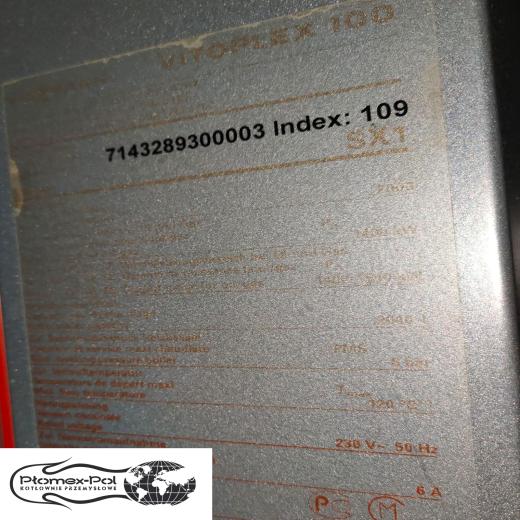 Kocioł Viessmann Vitoplex 100 1400 kW – z palnikiem i sterowaniem | olej/gaz