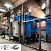 Kotłownia Kontenerowa BINDER 840kW BIOMASA / ZRĘBKA