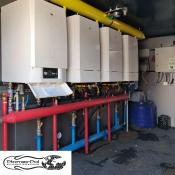 Kotłownia kontenerowa gazowa 480 kW – ACV Nextra120 (4×120 kW)