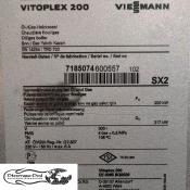 Kocioł Viessmann Vitoplex 200 200 kW – komplet na sprzedaż