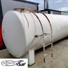 Zbiornik stalowy 10 000 L – na paliwo lub deszczówkę | Zbiornik ze stopami