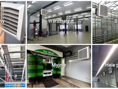 Ogrzewanie dużych powierzchni